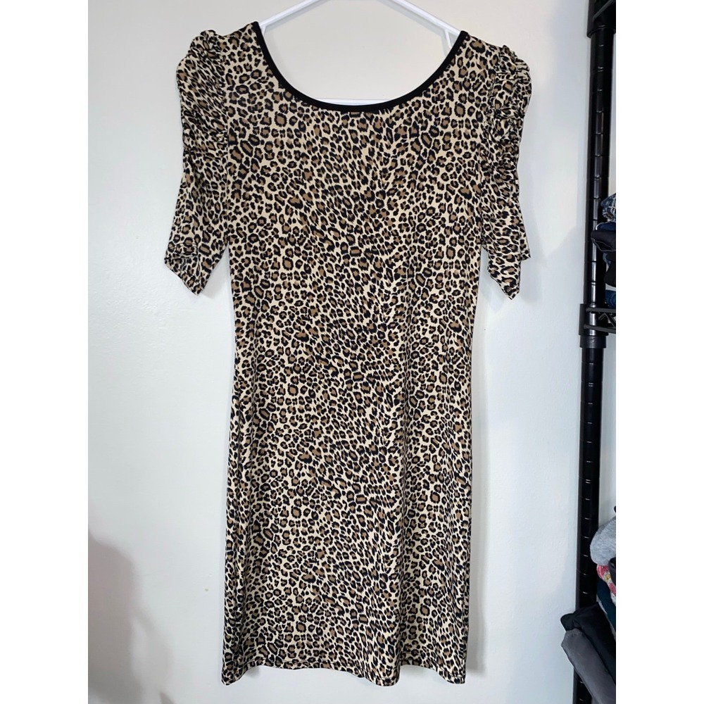Y2K Cheetah print Forever 21 dress